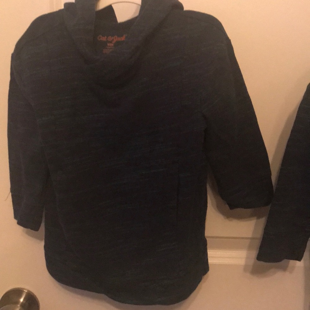Dark blue hoodies